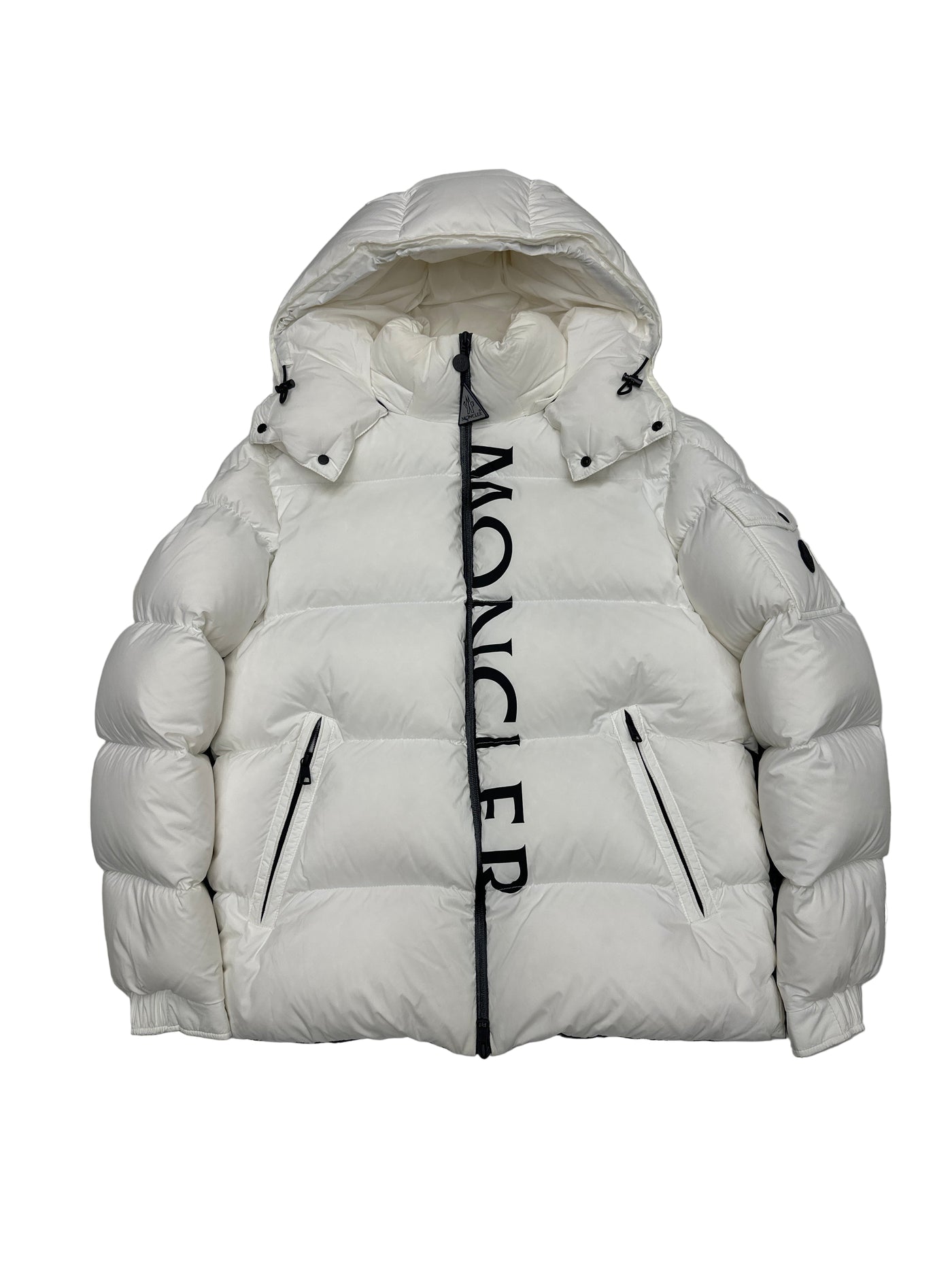 Moncler Down Maures Puffer Jacket White