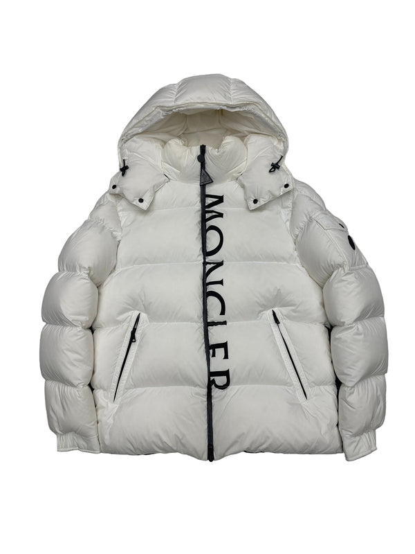 Moncler Down Maures Puffer Jacket White