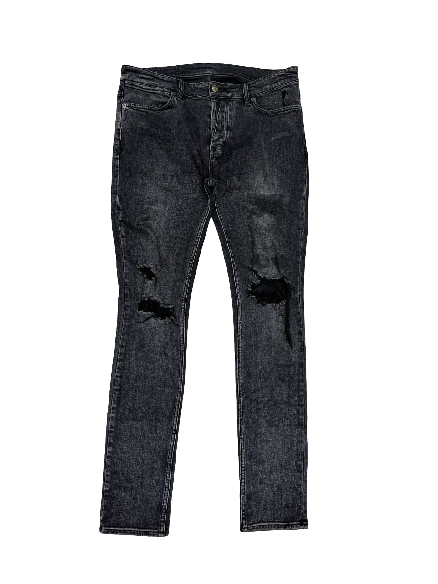 Ksubi Van Winkle Dark Comik Jeans Black