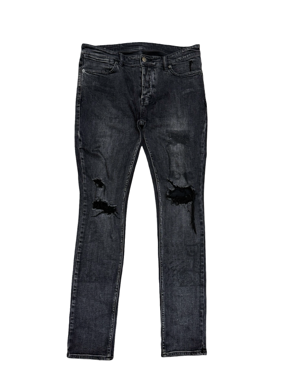 Ksubi Van Winkle Dark Comik Jeans Black