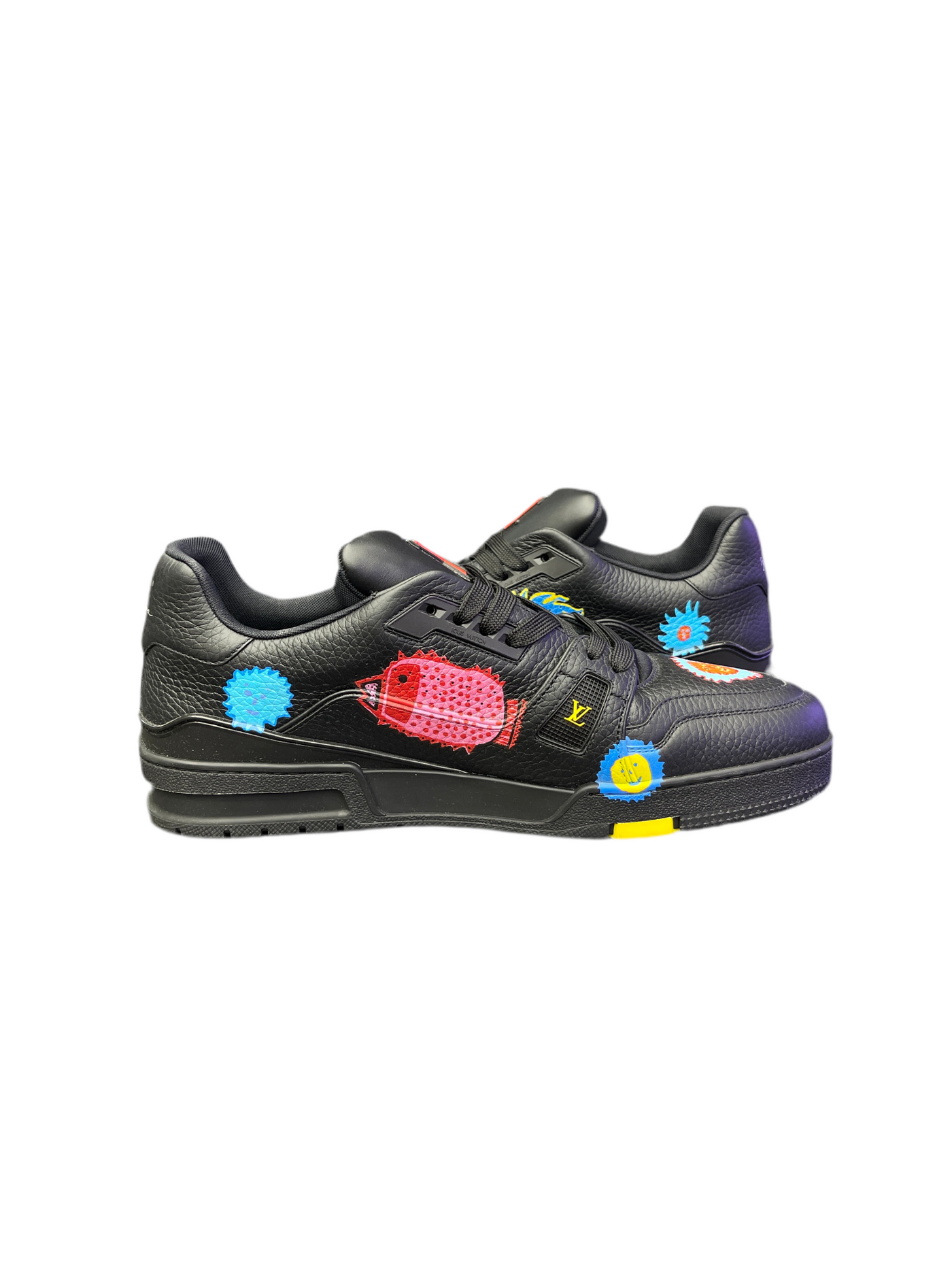 LV x Yayoi Kusama Trainers Black Print