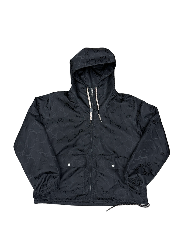 Gucci GG nylon Jacquard Zip Up Jacket