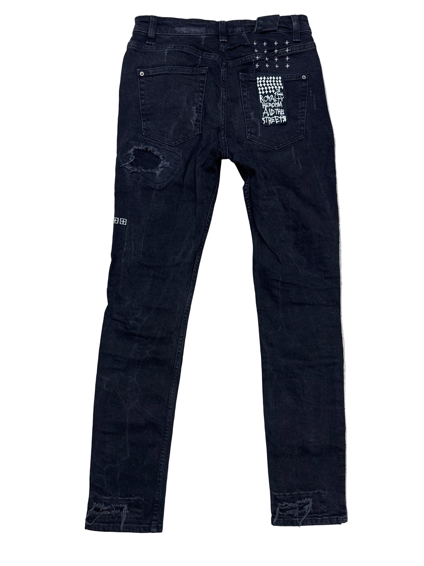 Ksubi Black Patch Jeans