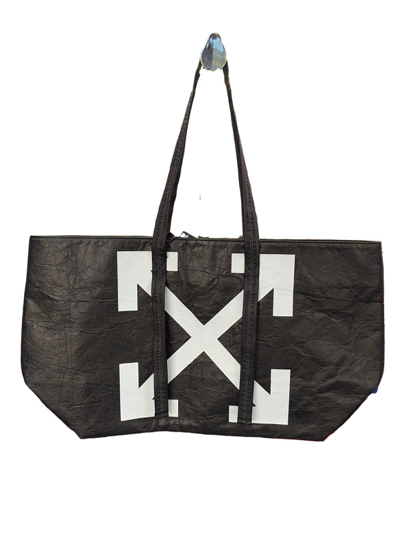 Off-White Arrows Tote Bag Black White
