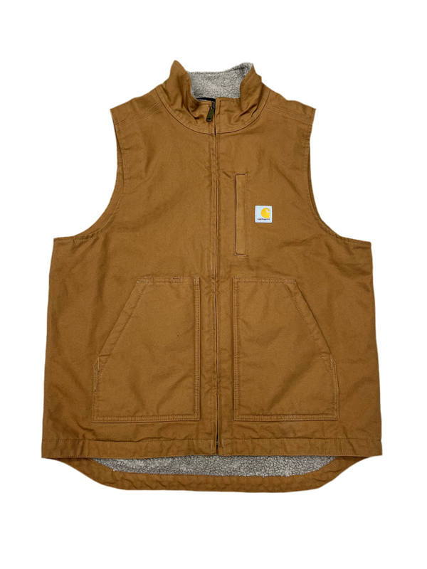 Carhartt Sherpa Lined Vest Washed Duck