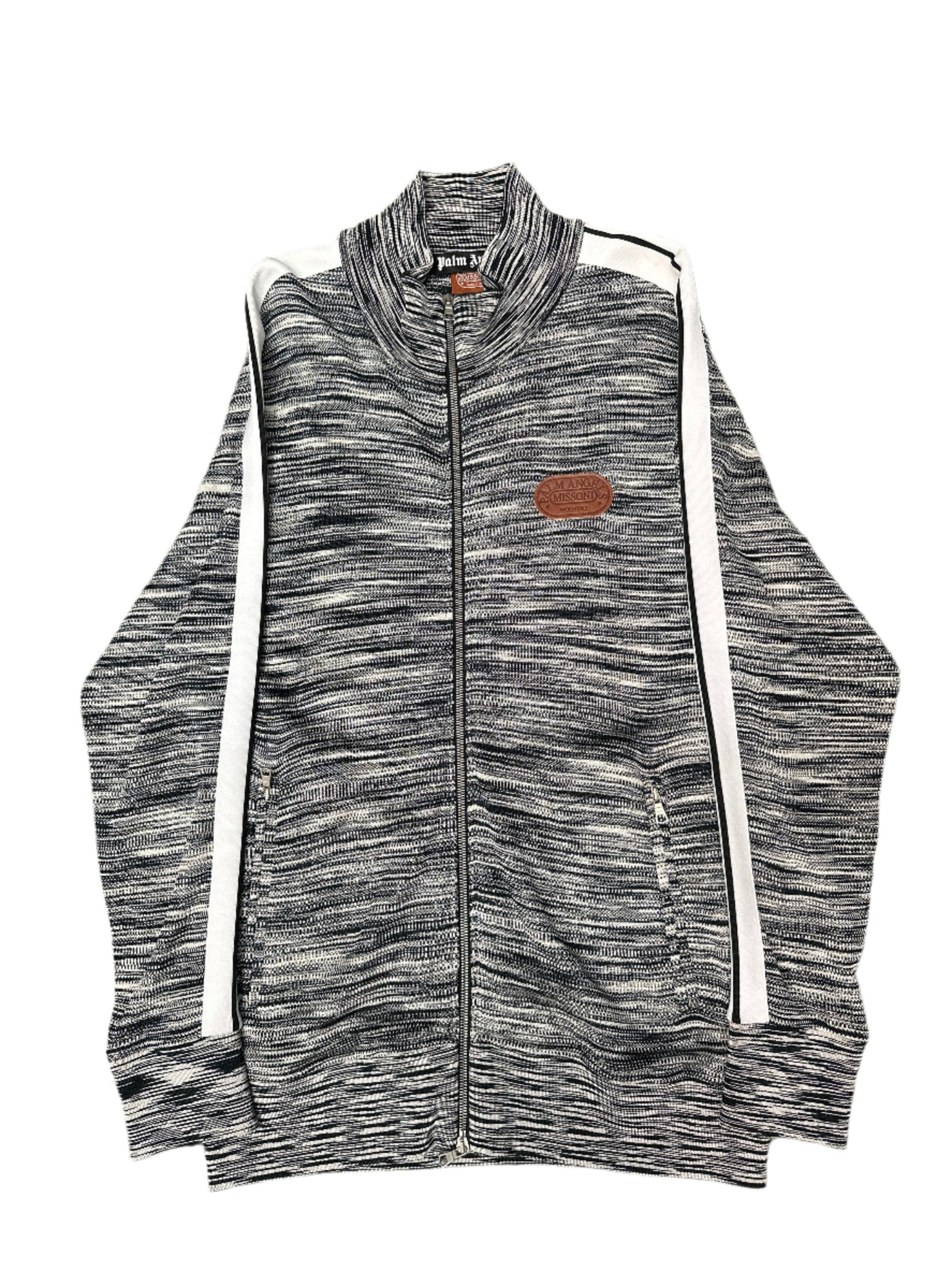 Palm Angels Missoni Edition Black And White Jacket