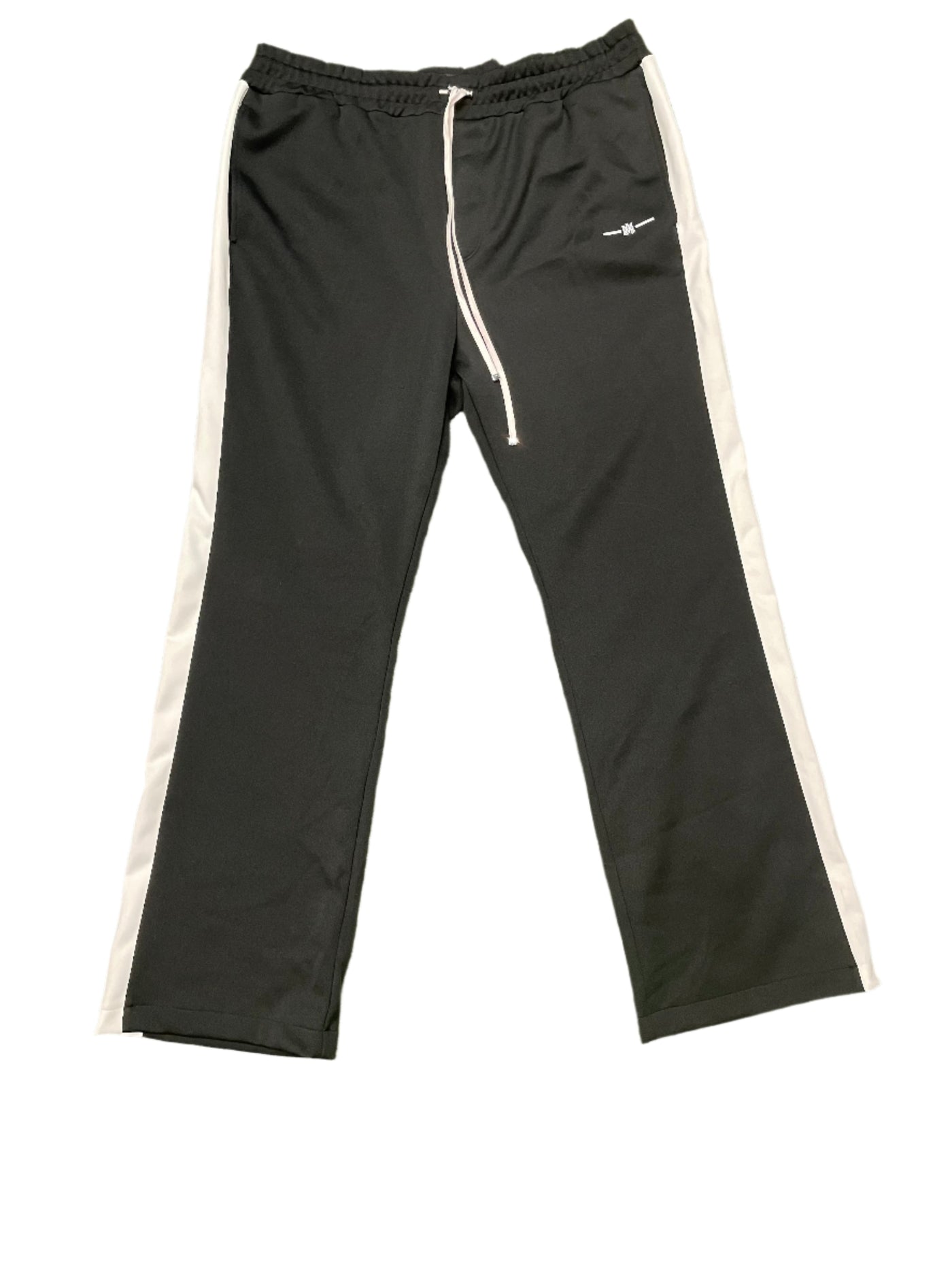 Amiri MA Logo Track Pants Black White