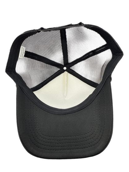 NewYrrk Two Tone Hat w/Yellow White Crystals