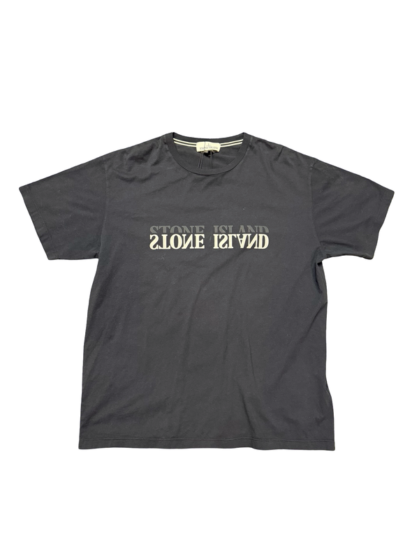 Stone Island Graphic Six Reflective T-Shirt Navy