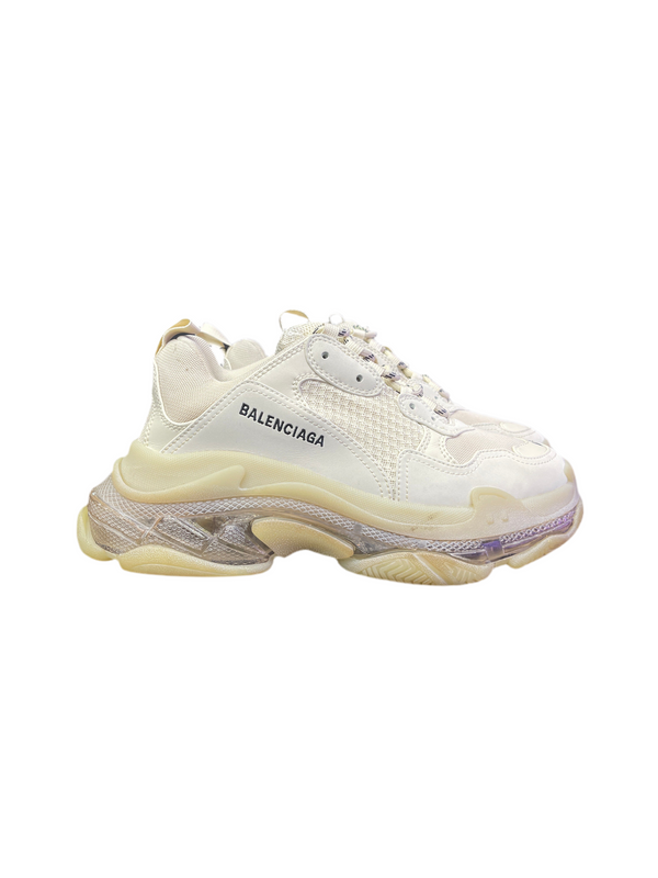 Balenciaga Triple S Clear Sole Off-White
