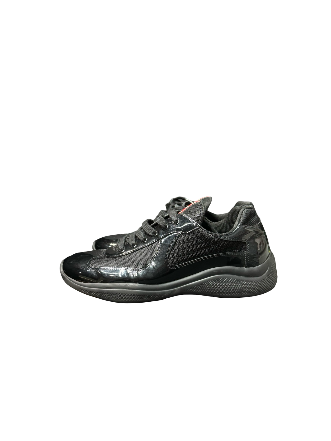 Prada America's Cup low-top Patent Leather