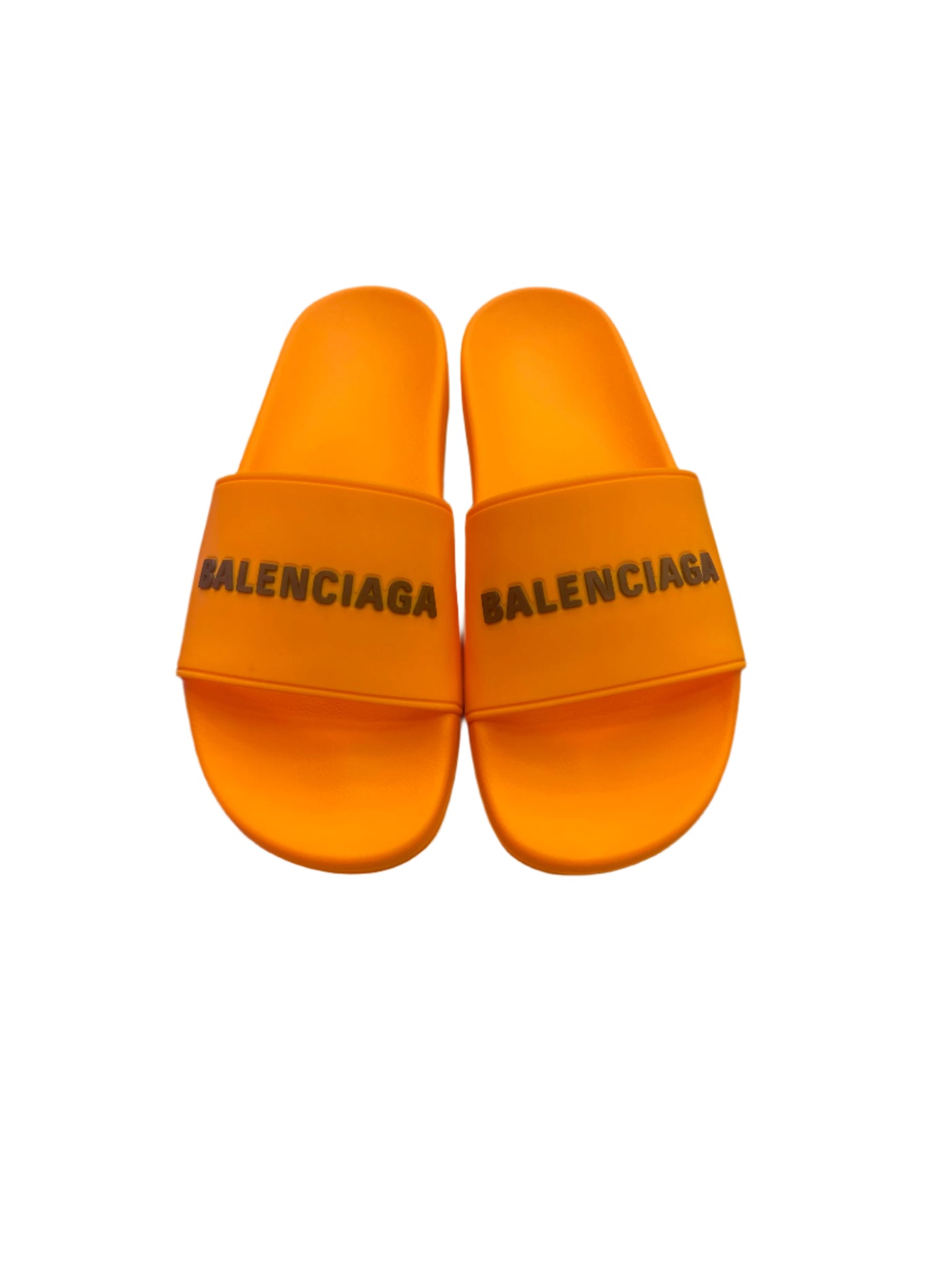 Balenciaga Pool Slides Orange