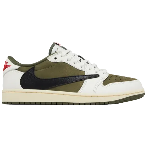 Nike Air Jordan 1 Retro Low OG x Travis Scott Reverse Olive