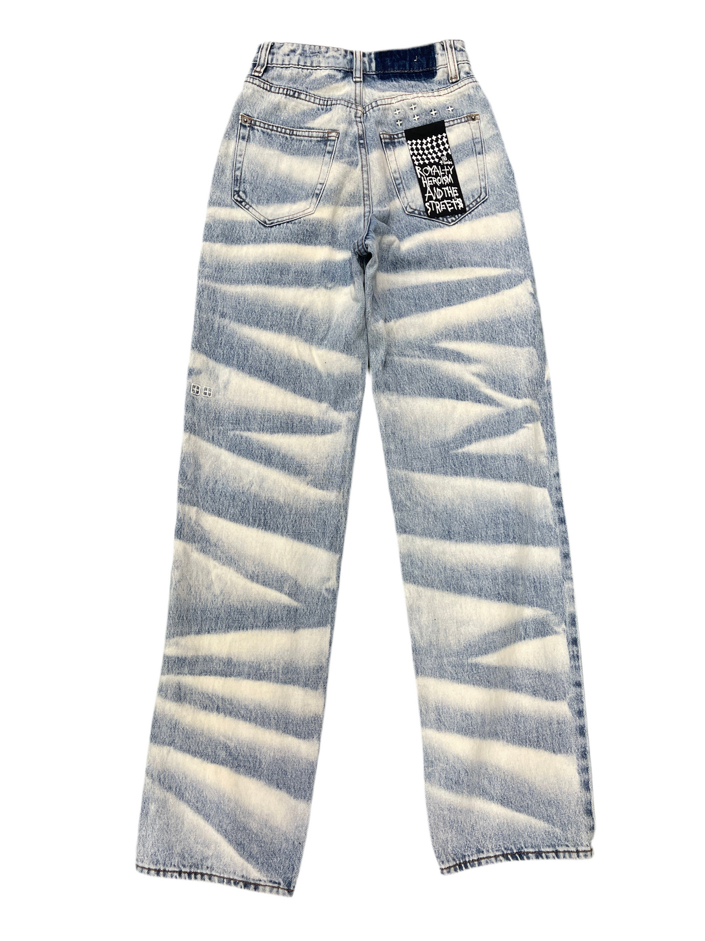 Ksubi Zebra Bleach Jeans Blue
