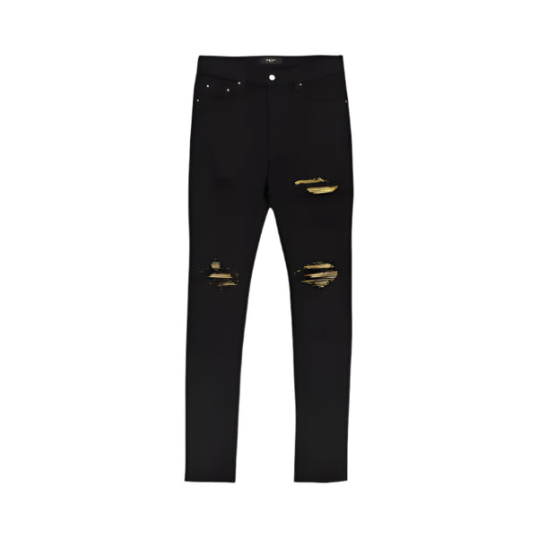 Amiri MX1 Black/Gold Jeans