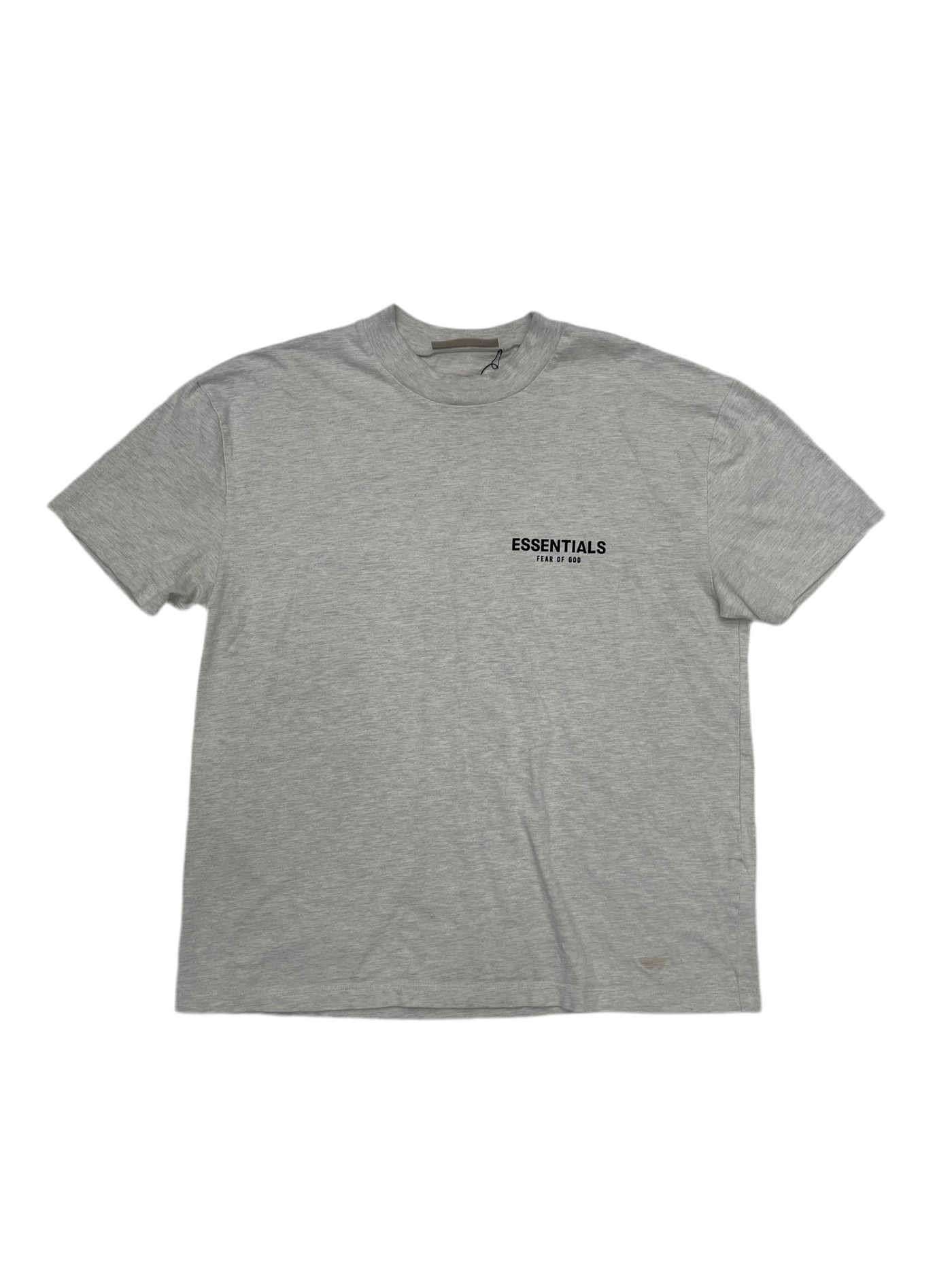 Essentials Short Sleeve Tee Light Oatmeal