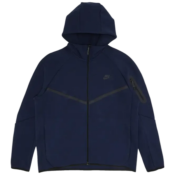 Nike Tech Fleece Full Zip Windrunner Hoodie Obsidian Black