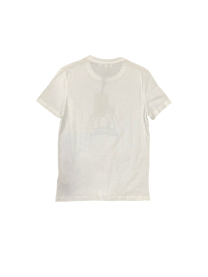 Burberry London Is Coming To Paris T-shirt White Red