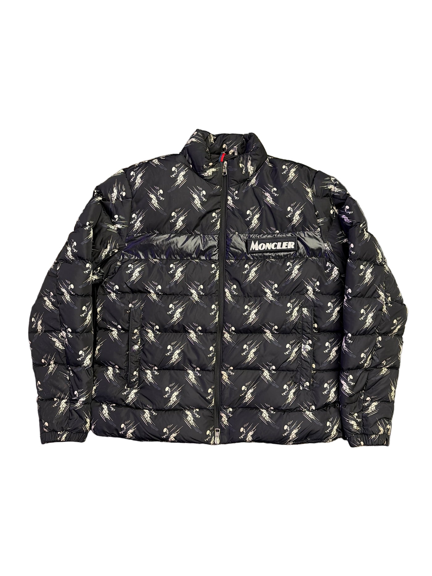 Moncler Servieres Down Jacket Black White