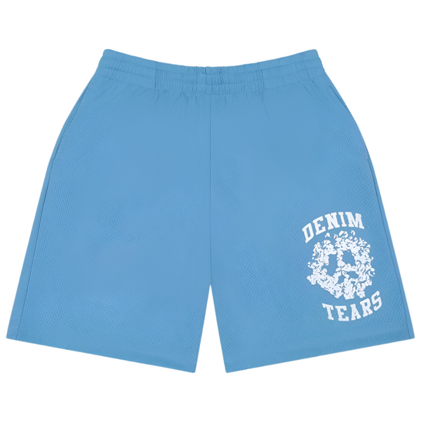 Denim Tears University Mesh Shorts Blue