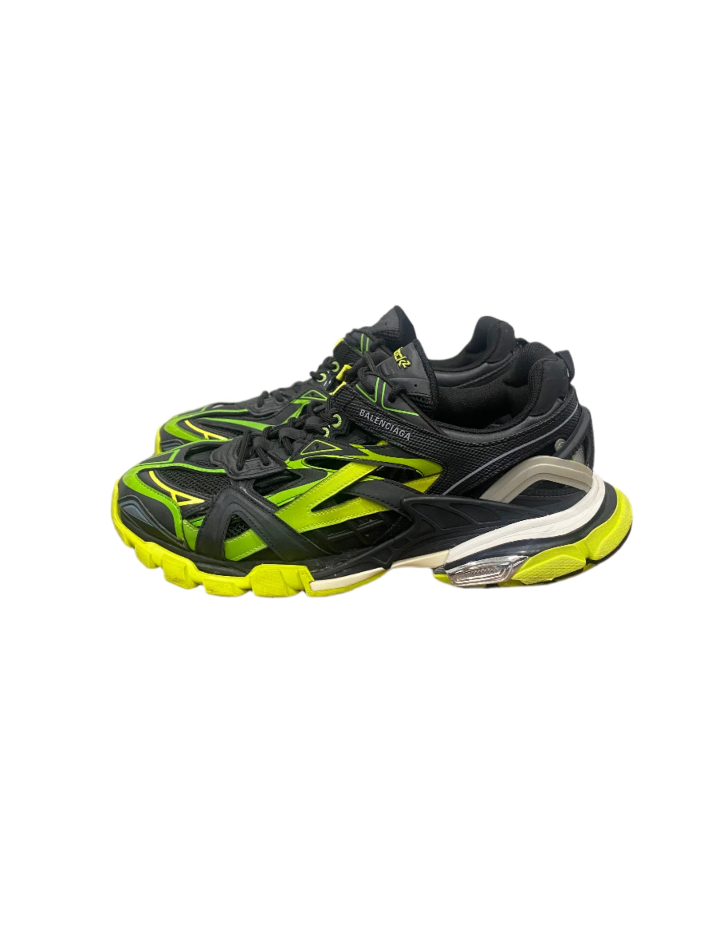 Balenciaga Track Sneakers Black Fluorescent Yellow