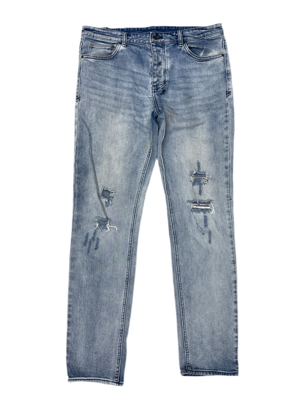 Ksubi Distressed Jeans Blue