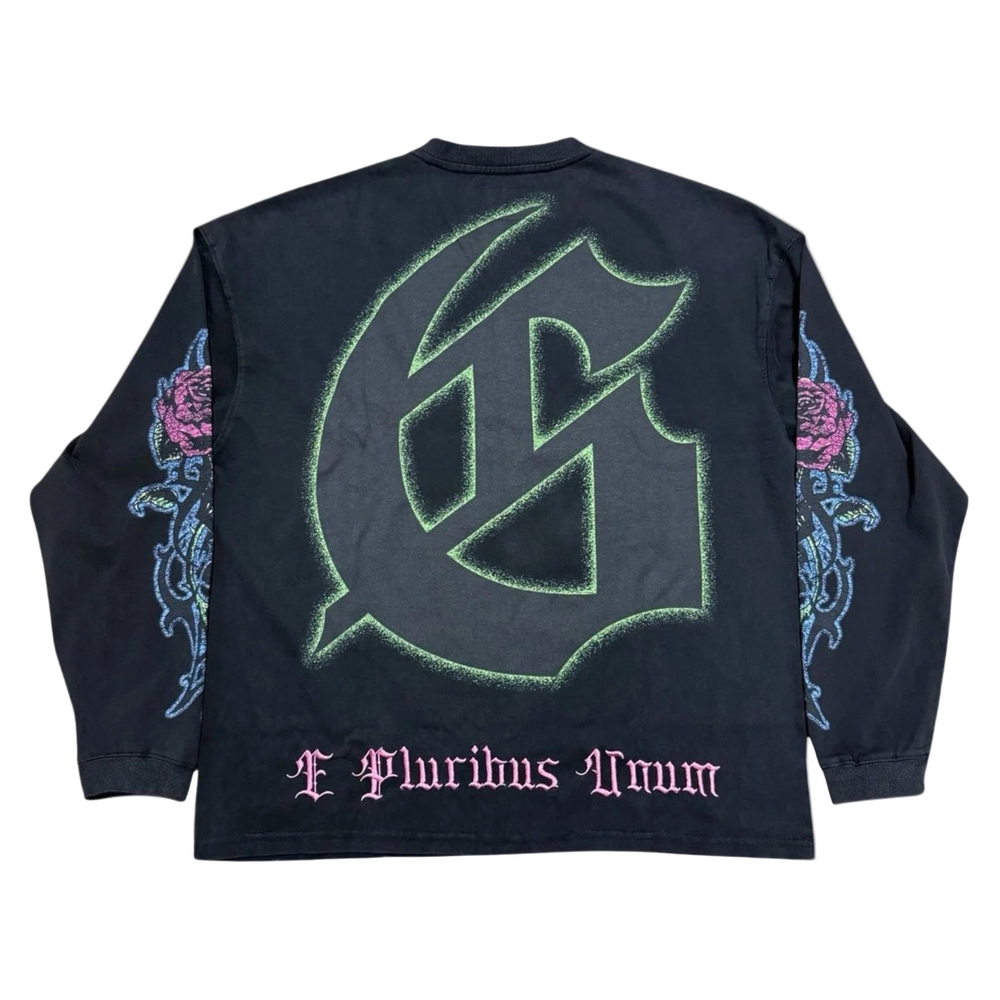 Godspeed 'Vandal' L/S Black Wash Tee