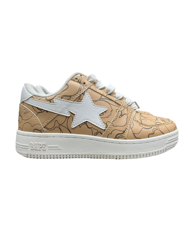 WMNS Bapesta Lined Camo Beige