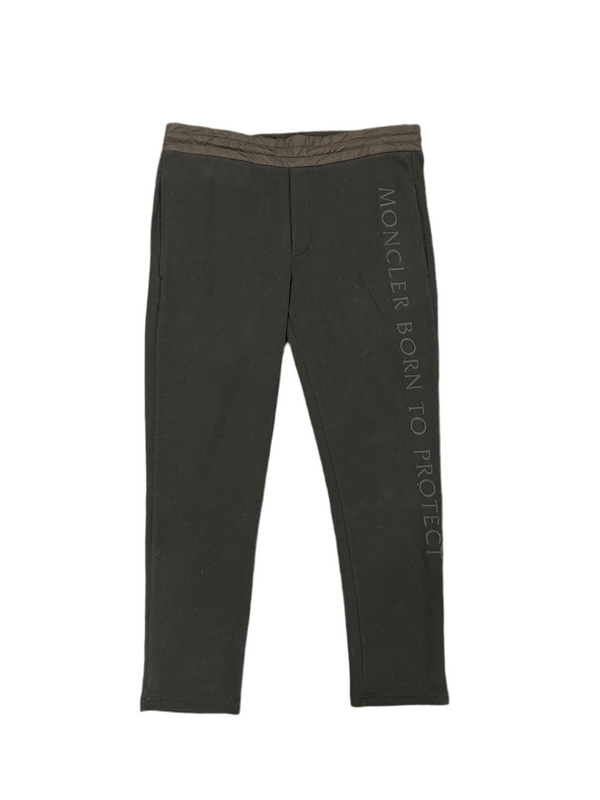 Moncler Born To Protect Joggers Black