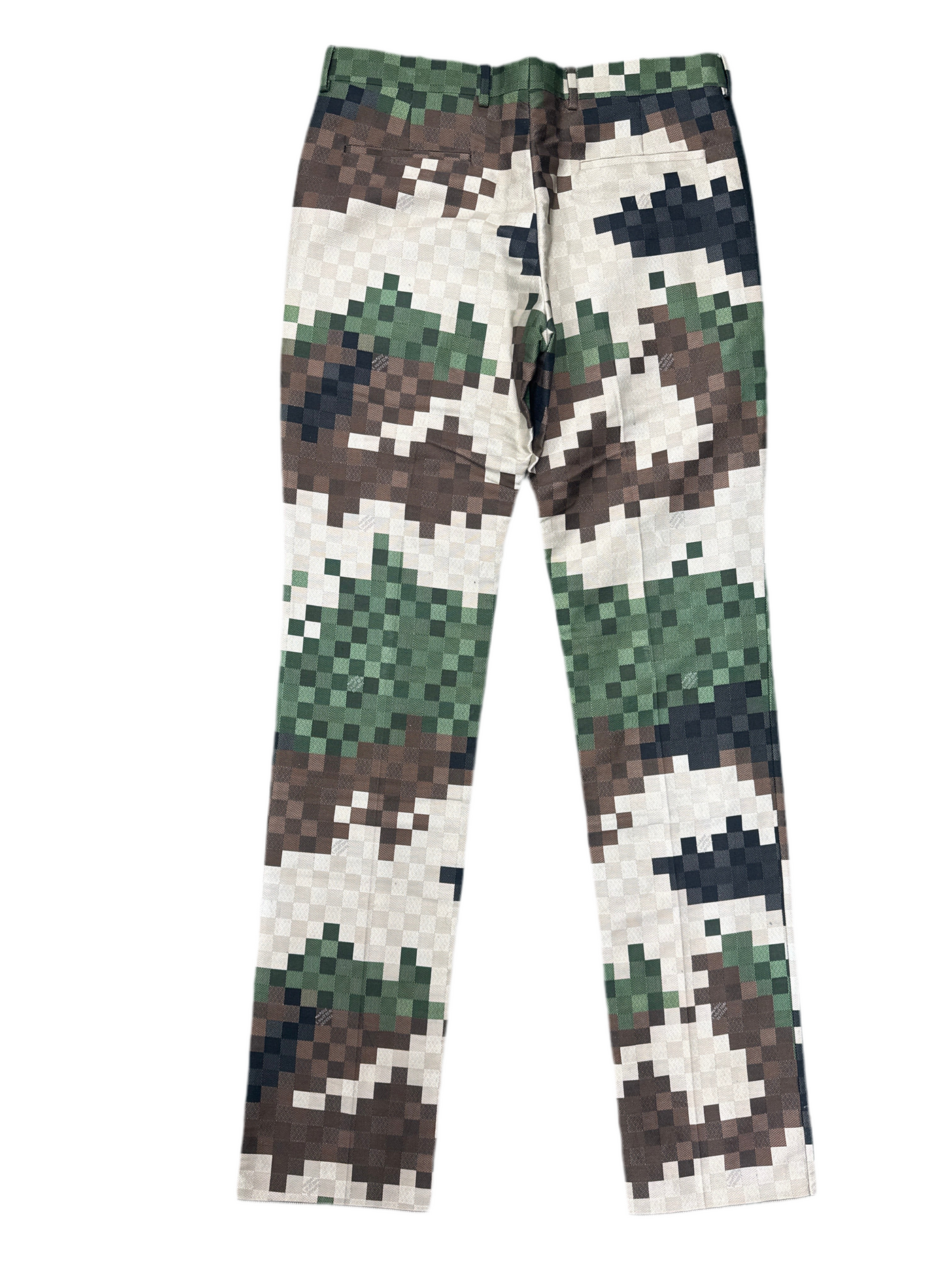 Lv Damier Damoflage Pants Camo