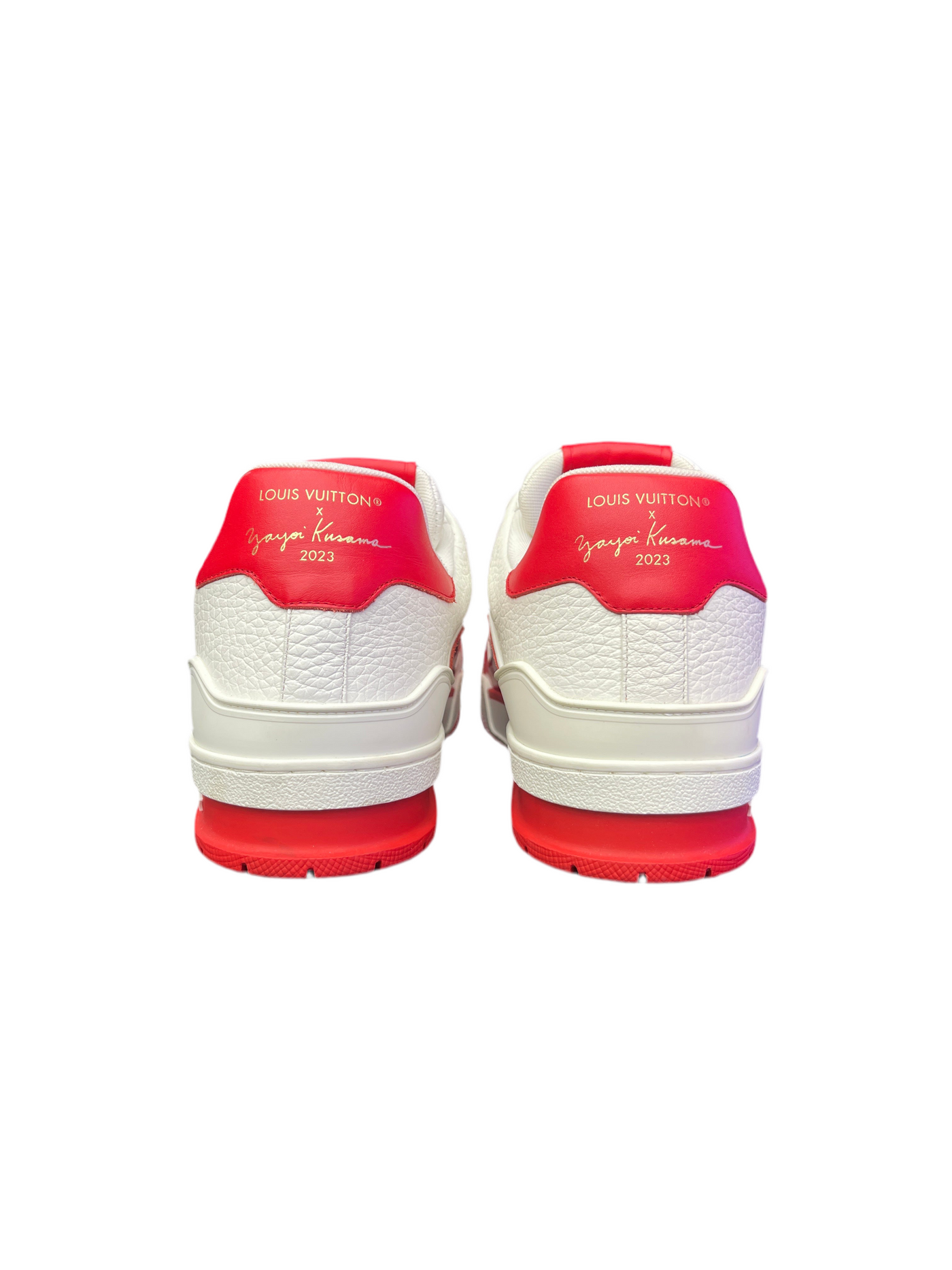 LV Trainer x Yayoi Kusama Red White