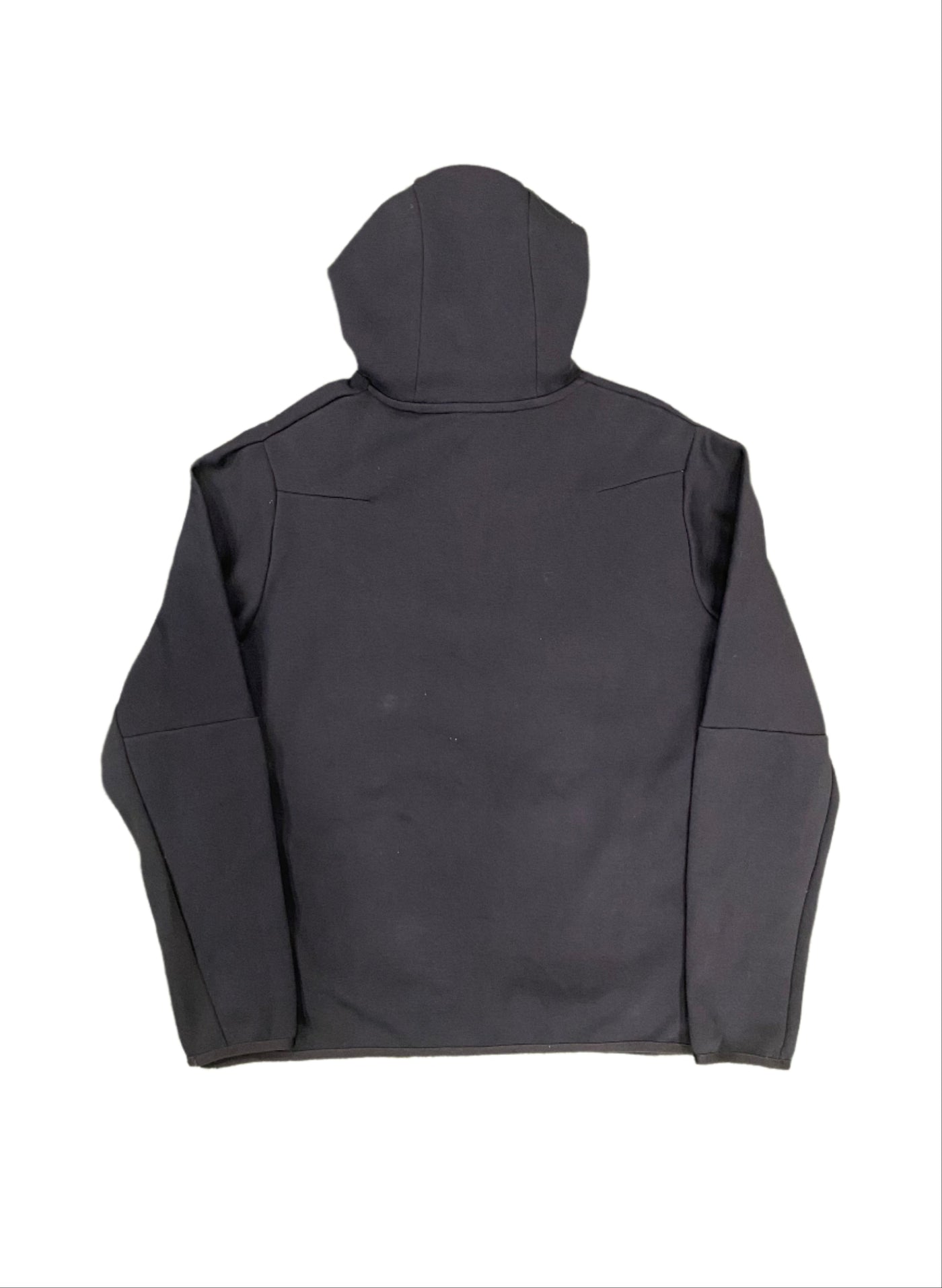 Nike Tech Fleece Asymmetric Half Zip Hoodie Black