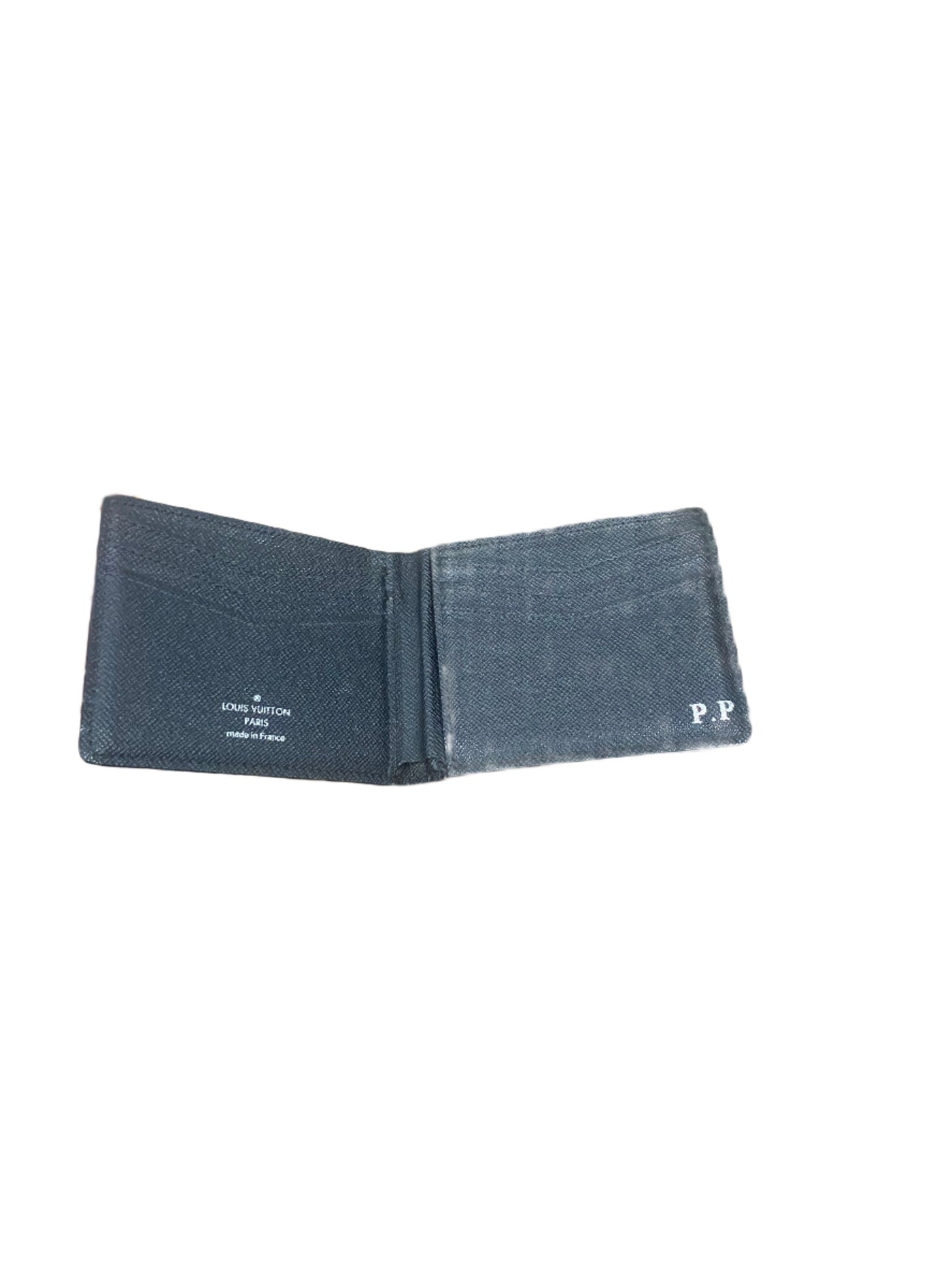 LV Multiple Wallet Damier Cobalt Black