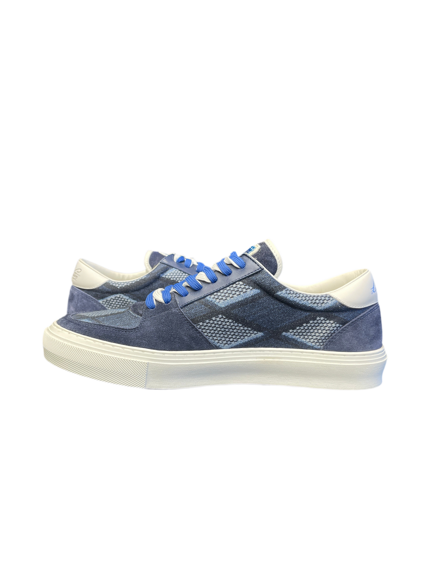 LV Ollie Distorted Damier Blue