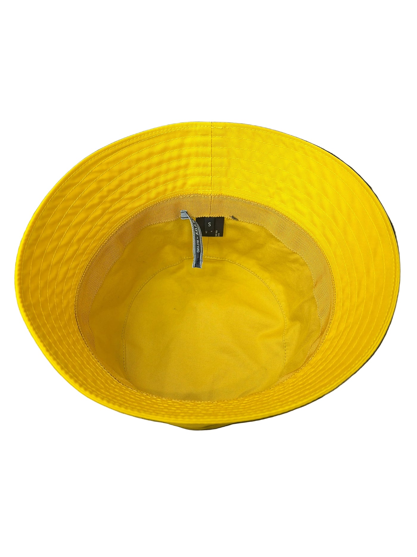 Prada Re-Nylon Bucket Hat Yellow