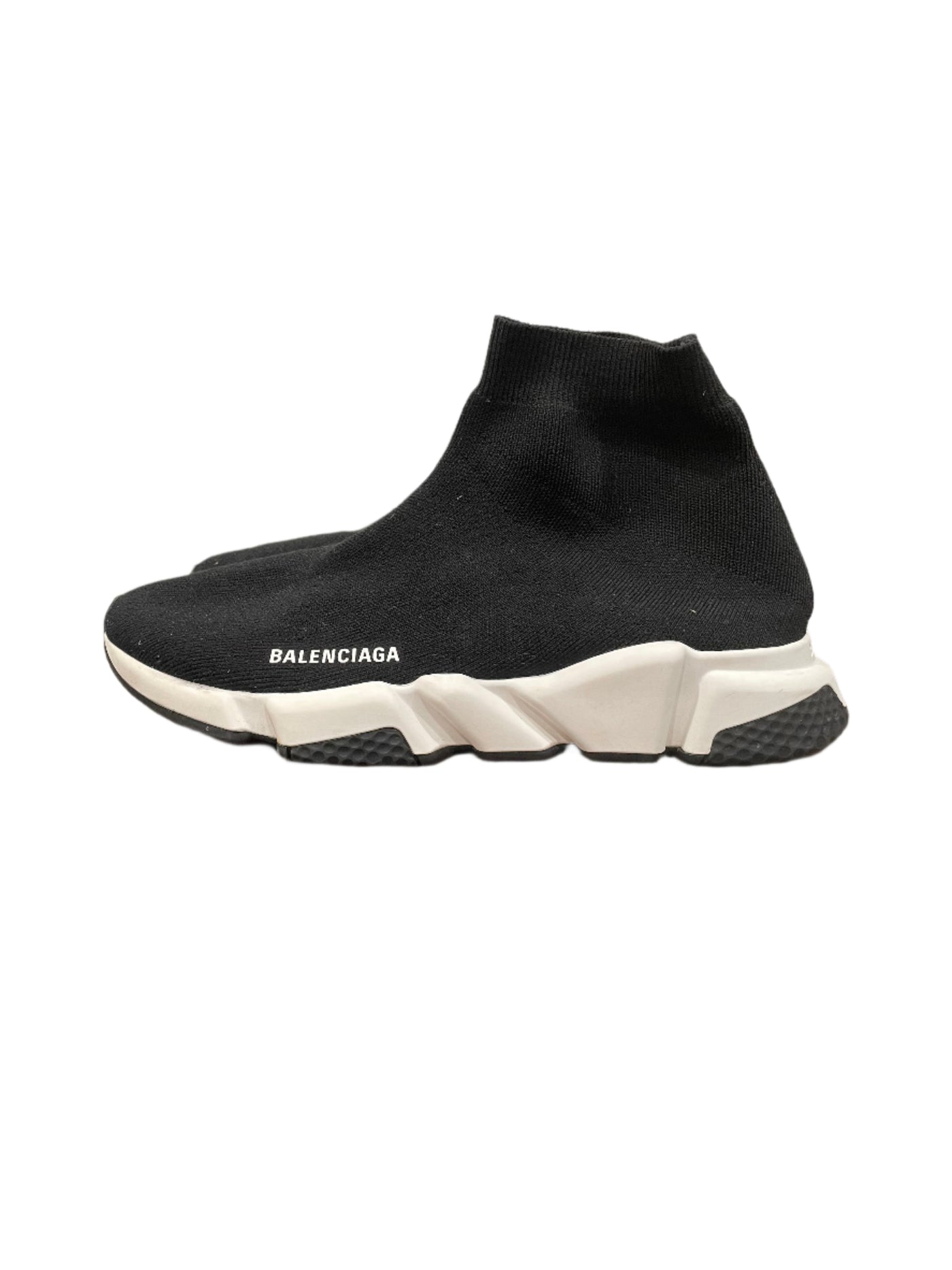 Balenciaga Speed Runners Black White