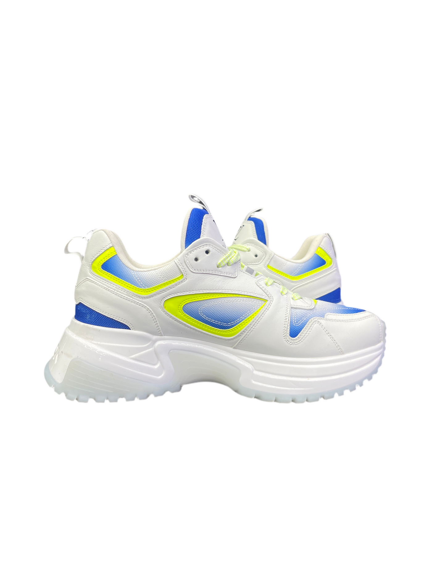 LV Run Away Pulse White Blue Yellow