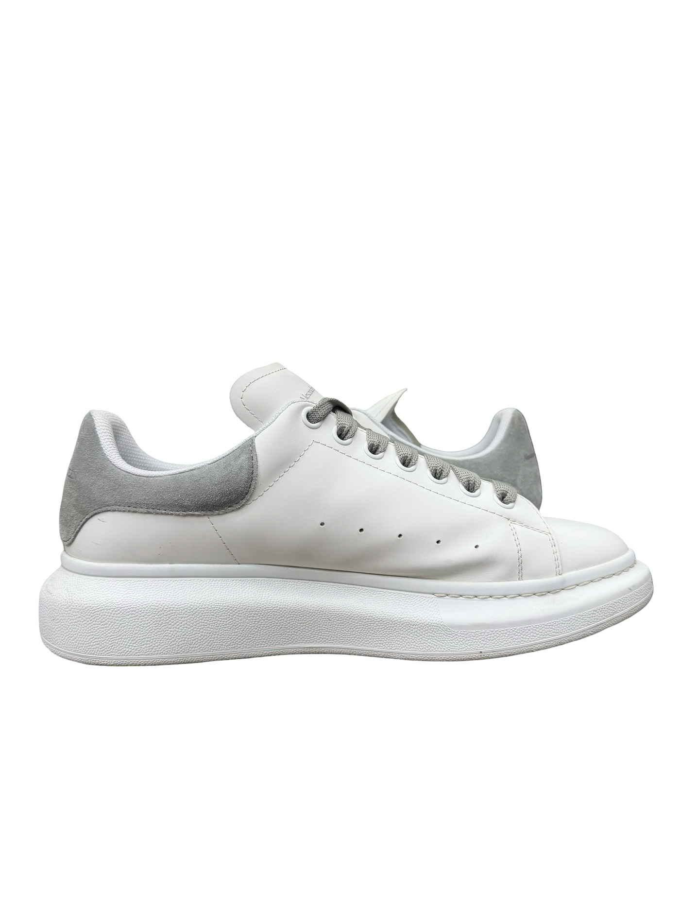 Alexander McQueen Oversized Low Top Grey White Sneaker
