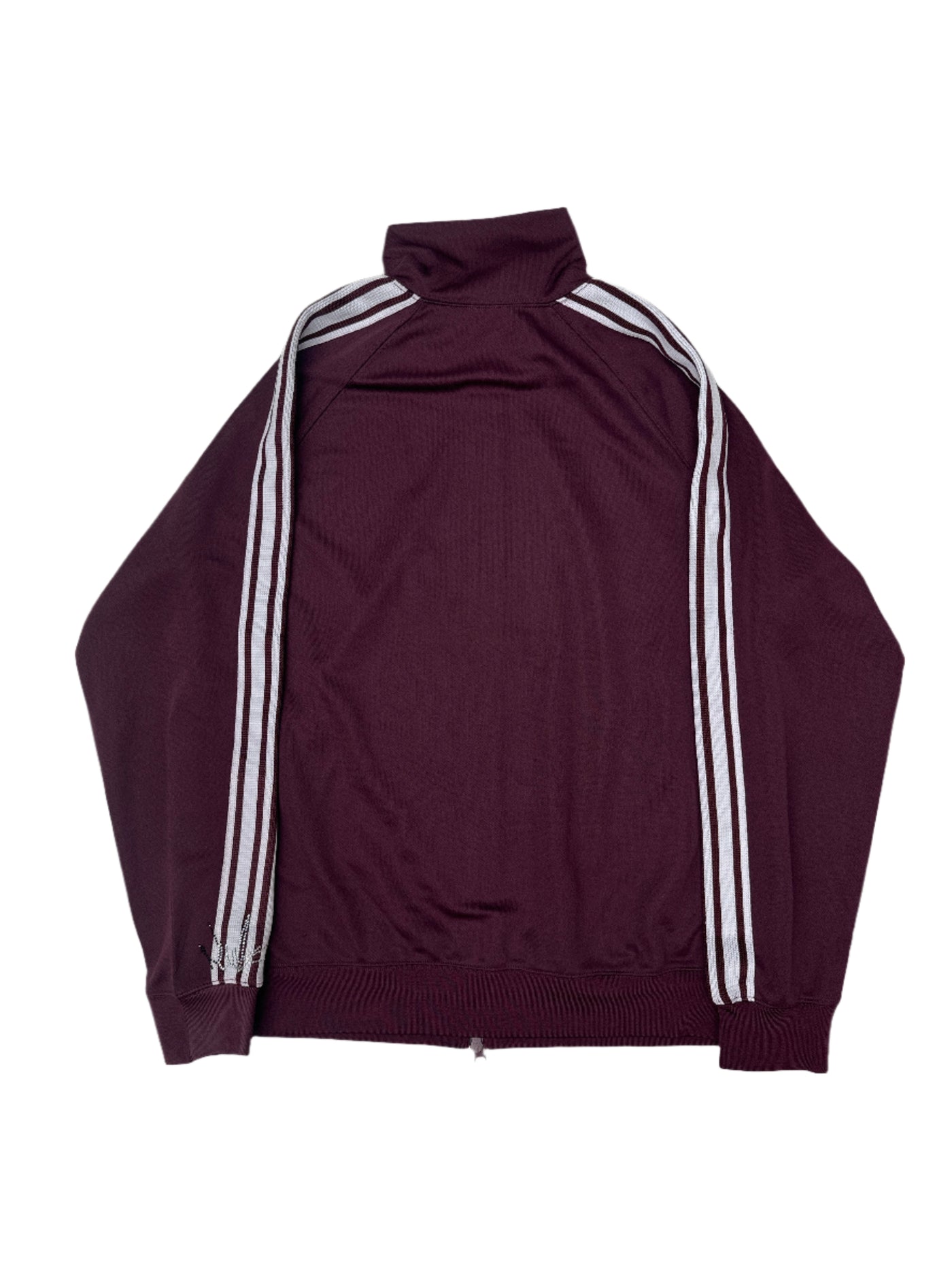 NewYrrk Burgundy Track Jacket w/ Burgundy White Crystals