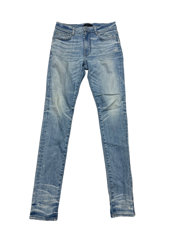 Amiri Ripped light Blue Denim Jeans ￼