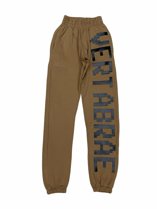 Vertabrae Sweatpants Brown Black