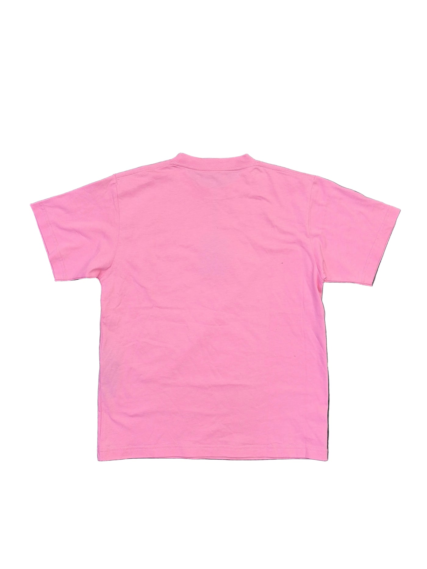 WMNS Balenciaga Bebe Worn-Out Tee Pink