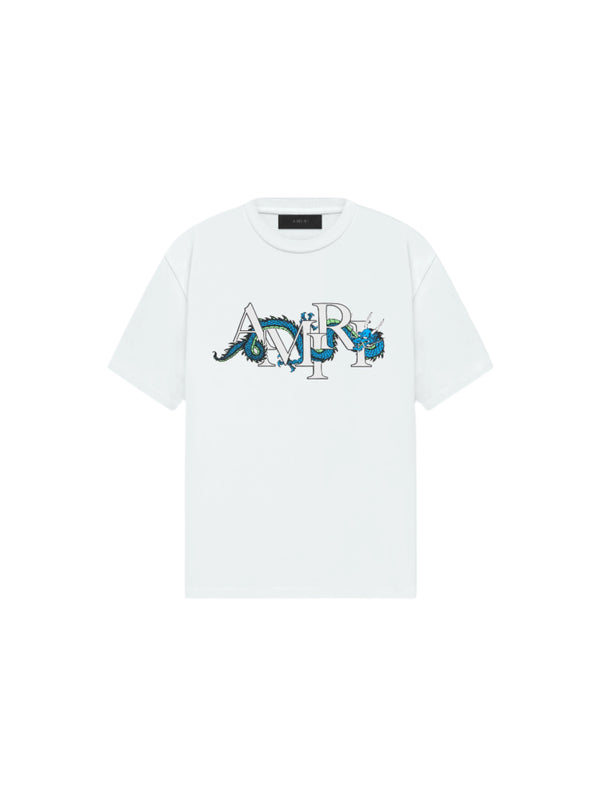 Amiri Lunar Year Dragon White T-Shirt