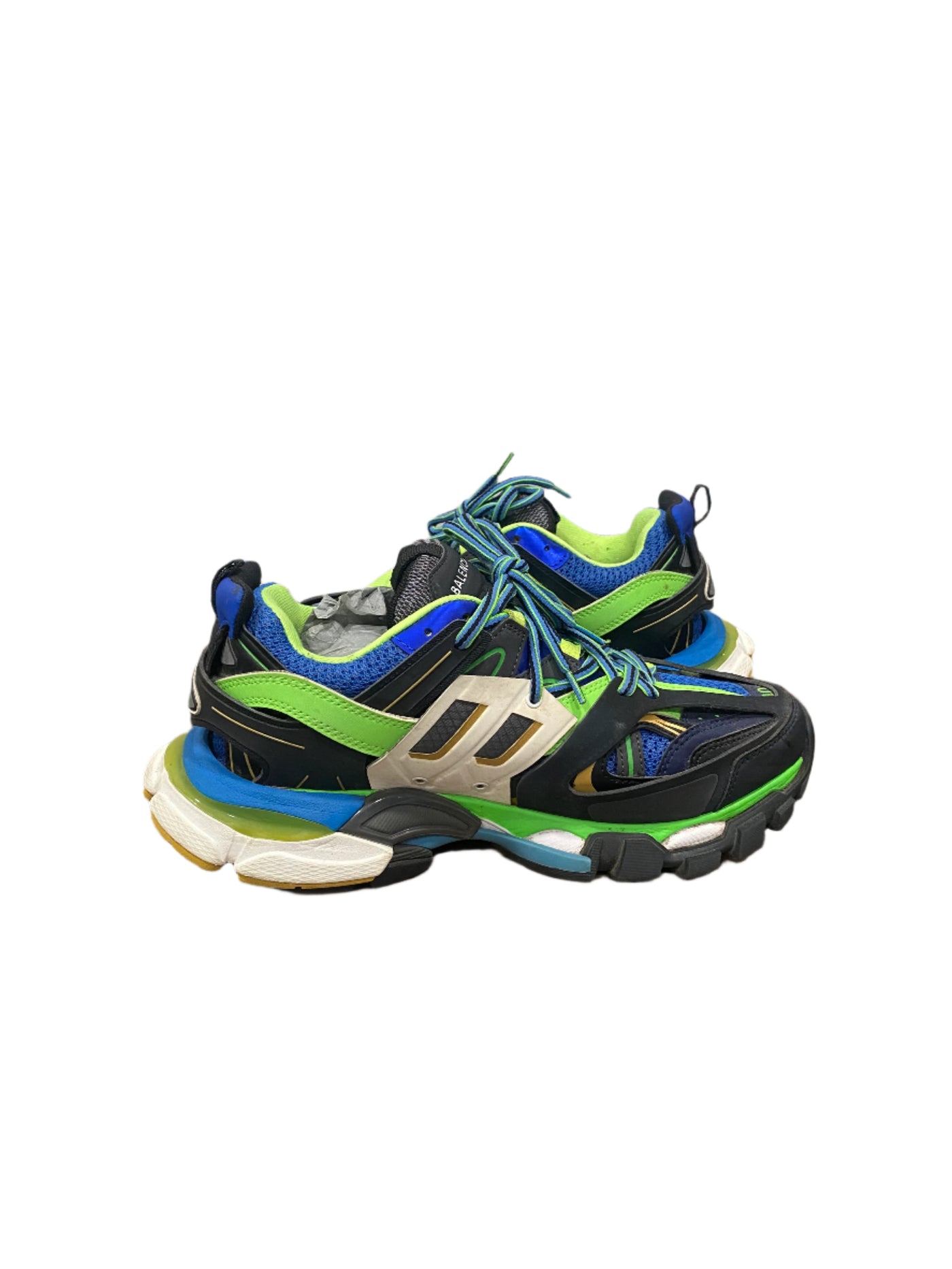 Balenciaga Track Sneakers Black Green