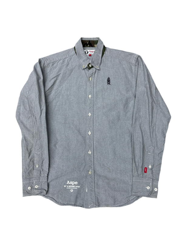 AAPE Ape Face Button Down Shirt
