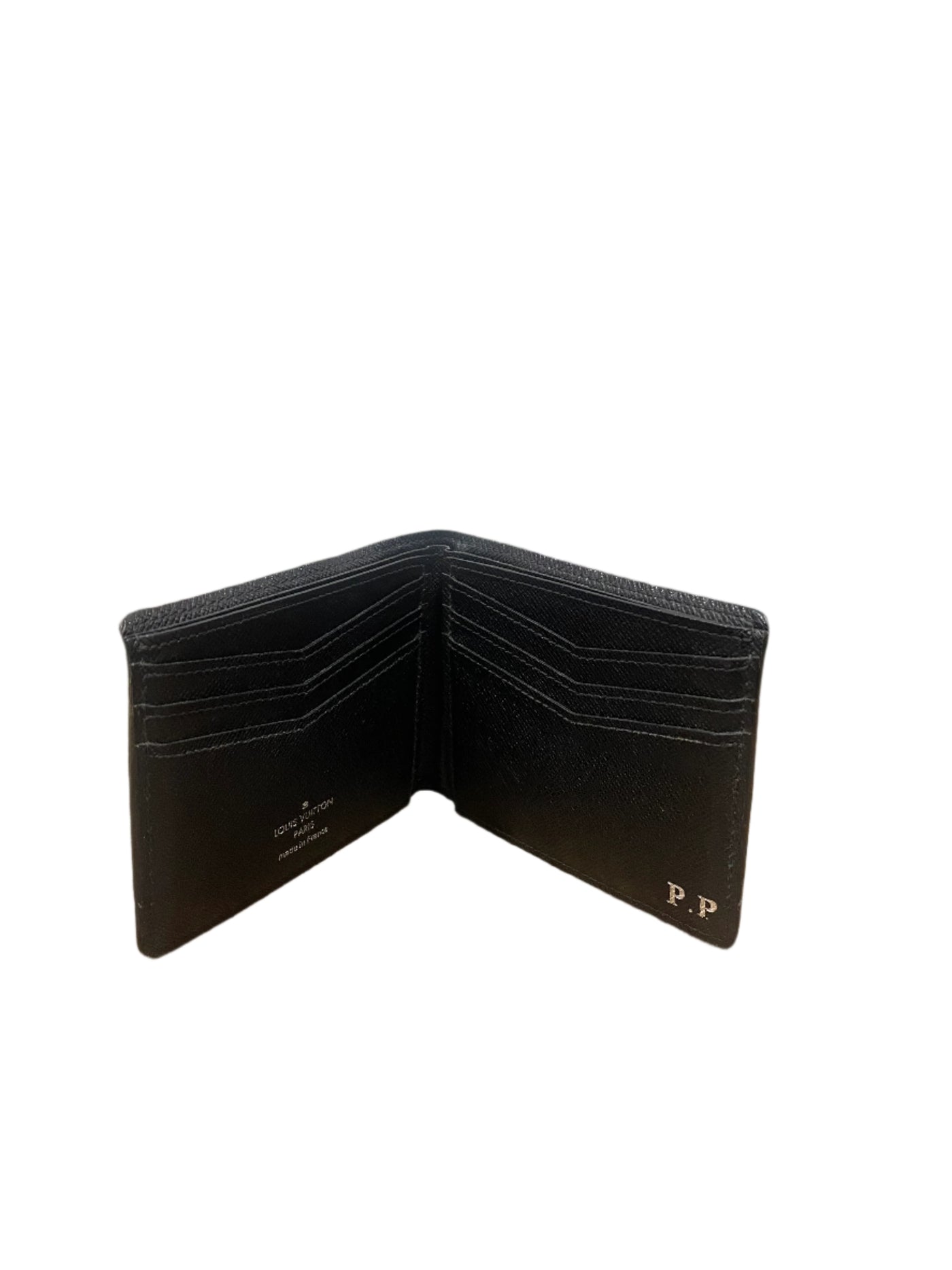 LV Multiple Wallet Damier Cobalt Black