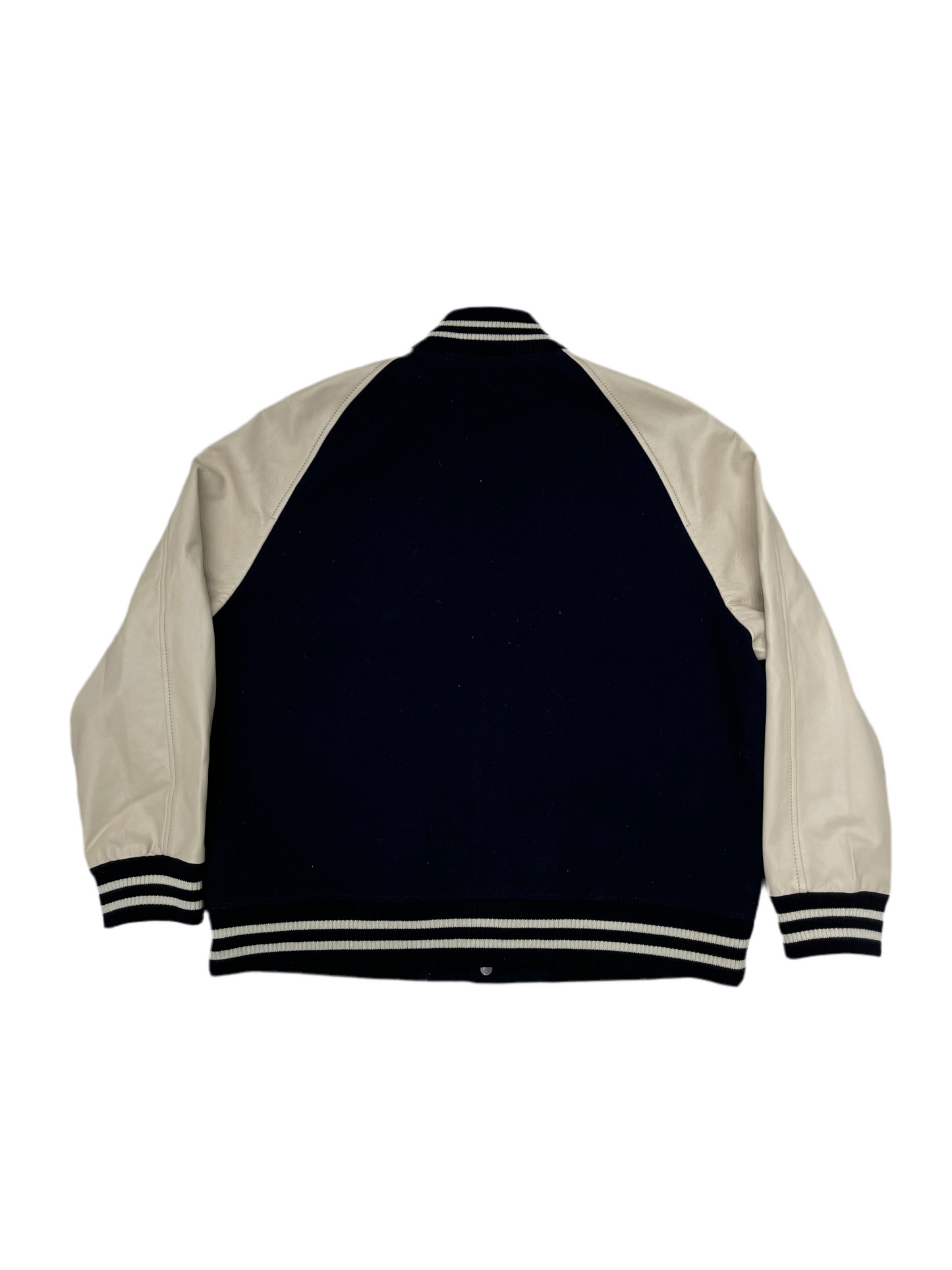 Coach Outlet Varsity Jacket Navy Cream