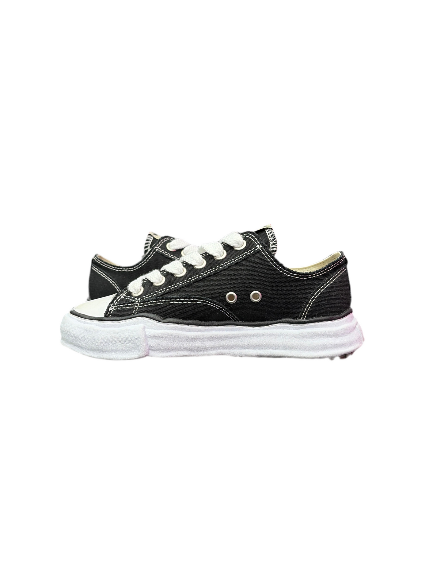 MMY Peterson Sole Canvas Black White