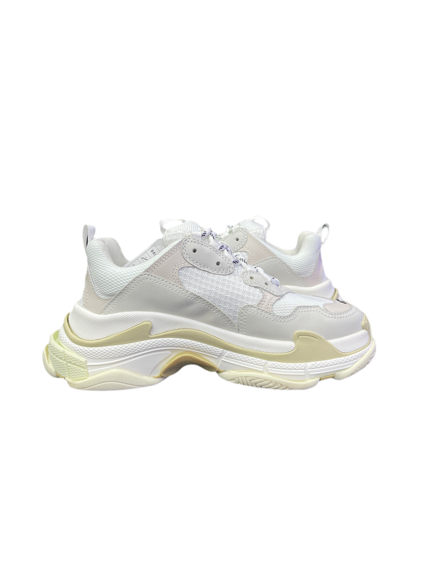 WMNS Balenciaga Triple S White Beige