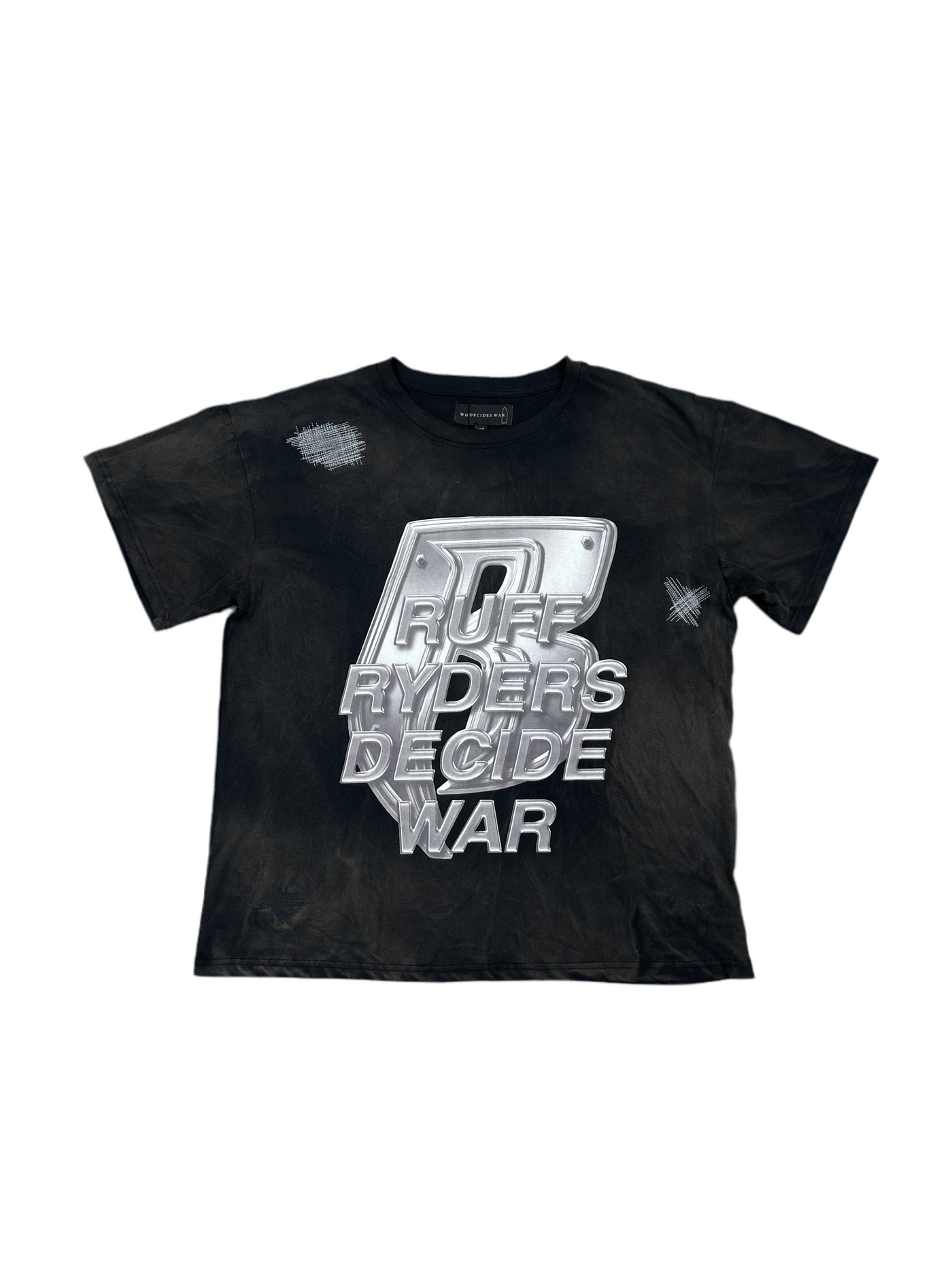 Who Decides War Ruff Ryders T-Shirt Rust